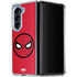 Marvel Spiderman Spiderman Emblem Galaxy Z Fold5 5G Clear Case